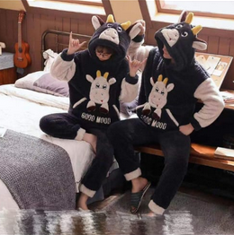 pijama mujer polar pareja